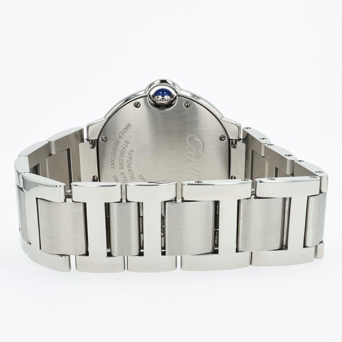 Cartier Ballon Bleu Automatic Diamond Silver Dial 36mm WE902075 3284