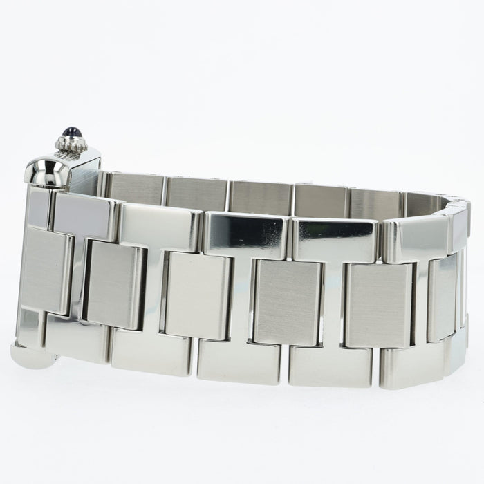 Cartier Tank Solo Large Stainless Steel Silver Dial Quartz W5200014 3169