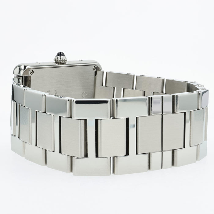 Cartier Tank Solo Large Stainless Steel Silver Dial Quartz W5200014 3169