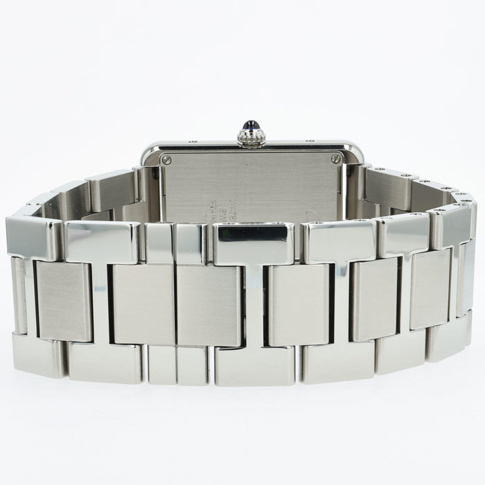 Cartier Tank Solo Large Stainless Steel Silver Dial Quartz W5200014 3169