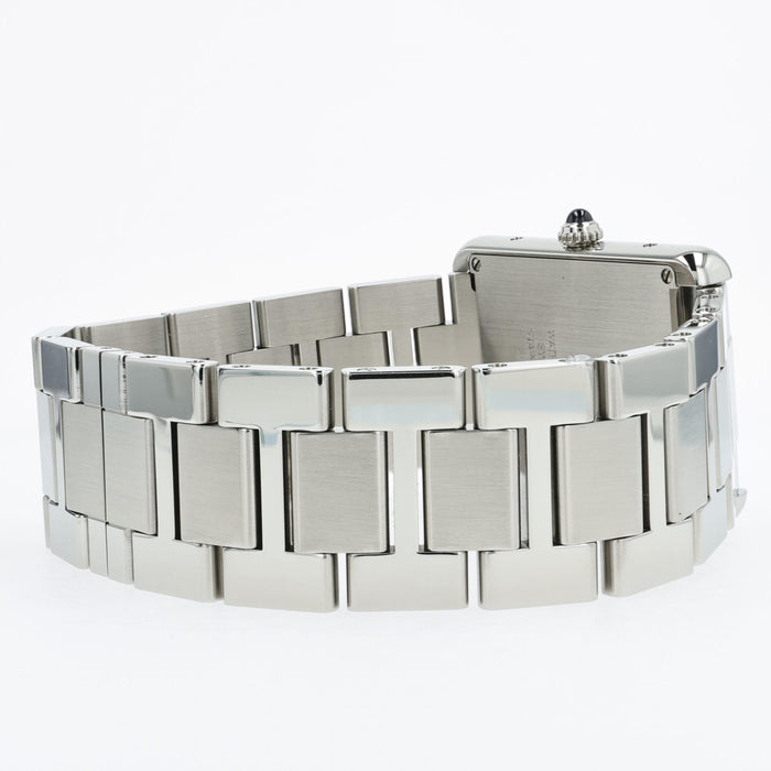 Cartier Tank Solo Large Stainless Steel Silver Dial Quartz W5200014 3169