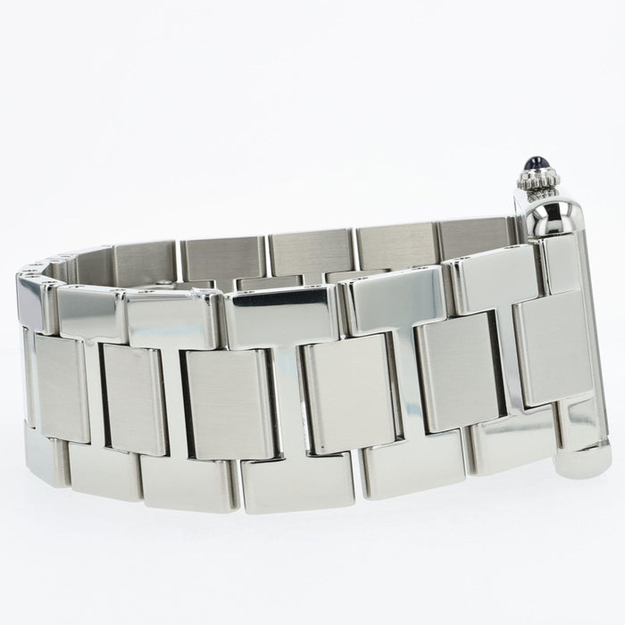 Cartier Tank Solo Large Stainless Steel Silver Dial Quartz W5200014 3169