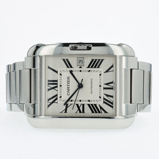 Cartier Tank Anglaise XL Stainless Steel Automatic W5310008 3507