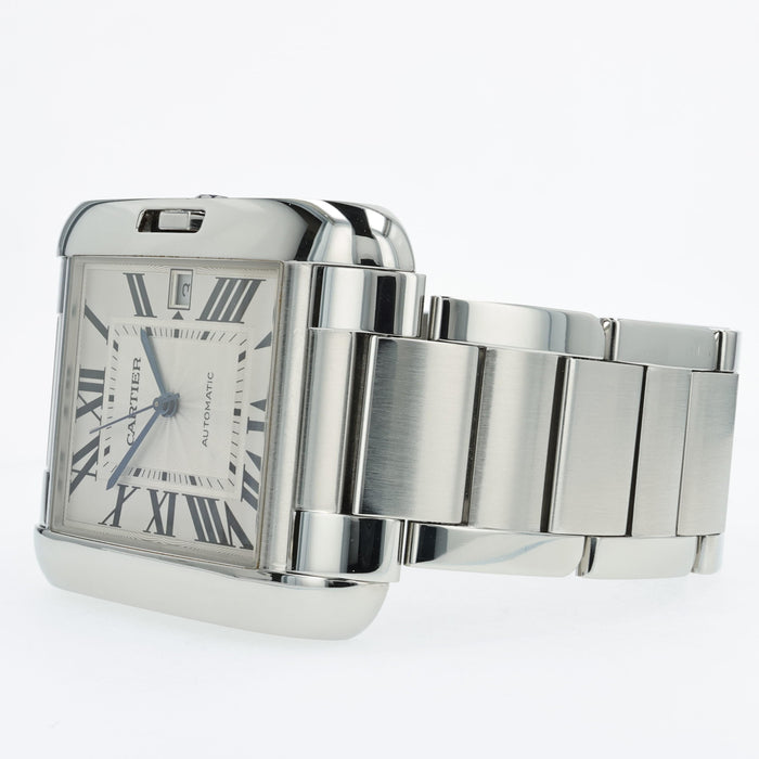 Cartier Tank Anglaise XL Stainless Steel Automatic W5310008 3507