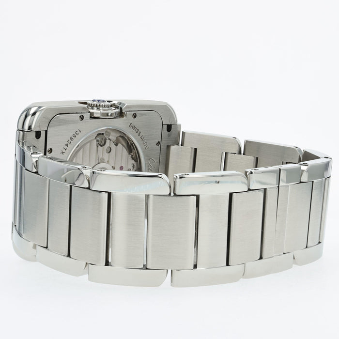 Cartier Tank Anglaise XL Stainless Steel Automatic W5310008 3507