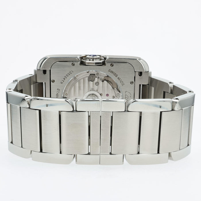 Cartier Tank Anglaise XL Stainless Steel Automatic W5310008 3507