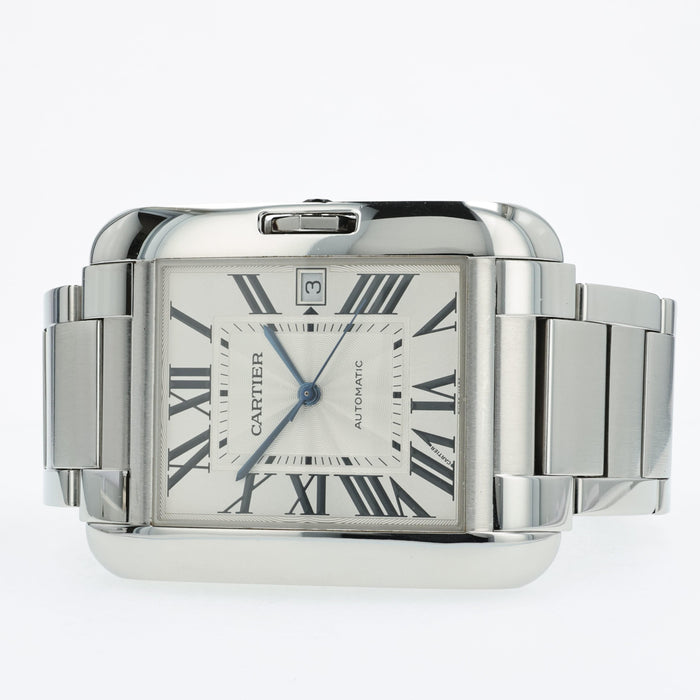 Cartier Tank Anglaise XL Stainless Steel Automatic W5310008 3507