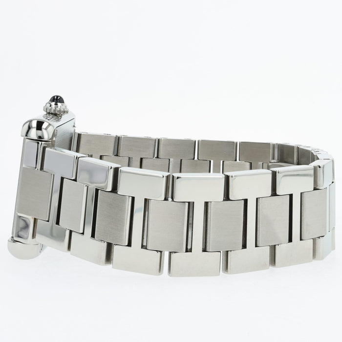 Cartier Tank Solo Small Stainless Steel Silver Dial Quartz W5200013 3170