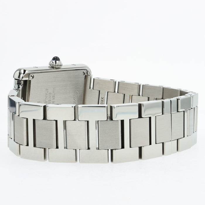 Cartier Tank Solo Small Stainless Steel Silver Dial Quartz W5200013 3170