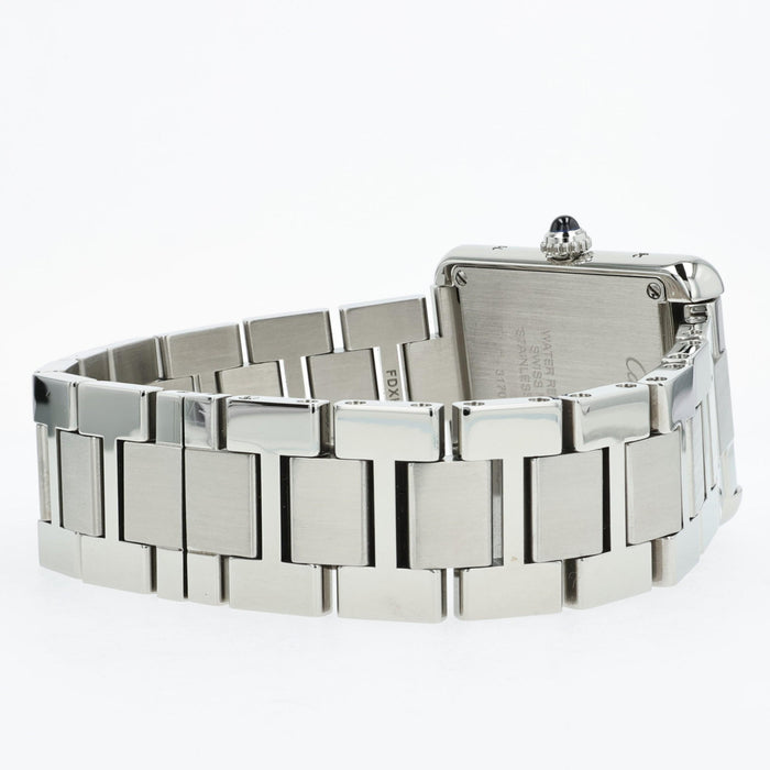 Cartier Tank Solo Small Stainless Steel Silver Dial Quartz W5200013 3170