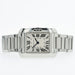 Cartier Tank Anglaise Small Stainless Steel Quartz Silver Dial W5310022 3485