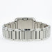 Cartier Tank Anglaise Small Stainless Steel Quartz Silver Dial W5310022 3485