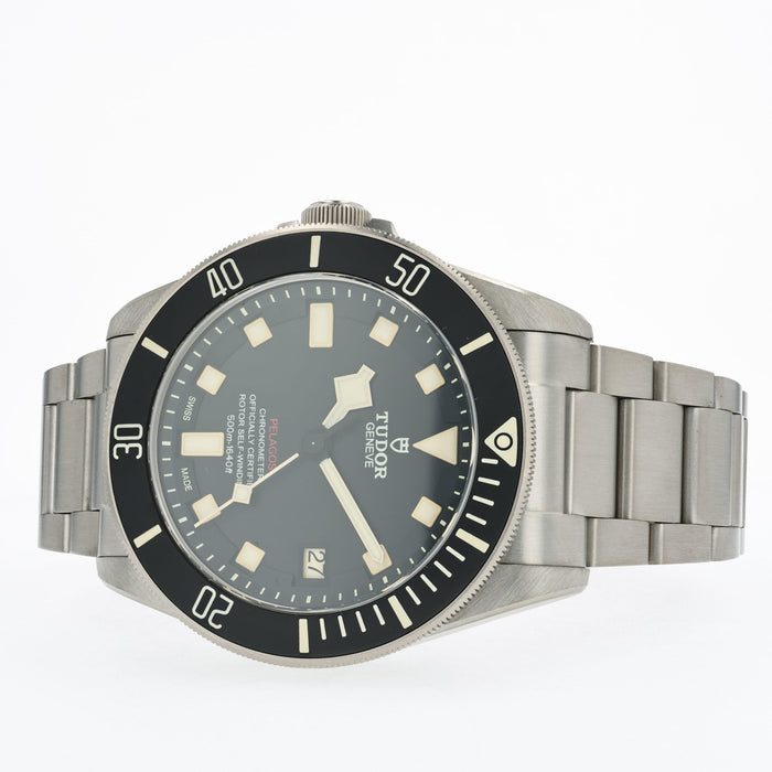 Tudor Pelagos LHD Left Handed Titanium Black Dial 42mm 25610TNL