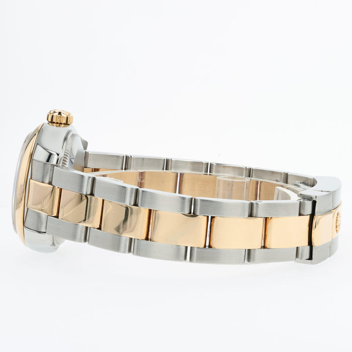Rolex Lady-Datejust 26MM Silver Dial 18kt Yellow Gold & Stainless Steel 179163