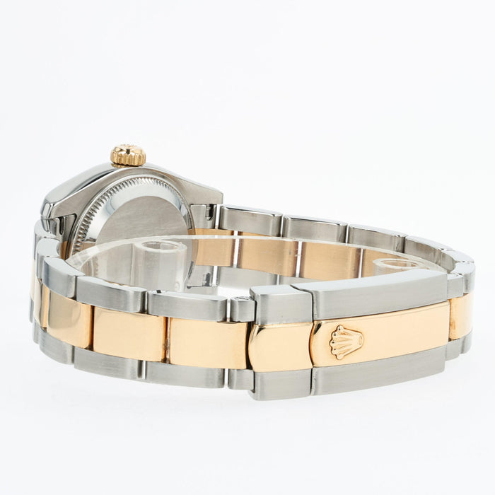 Rolex Lady-Datejust 26MM Silver Dial 18kt Yellow Gold & Stainless Steel 179163