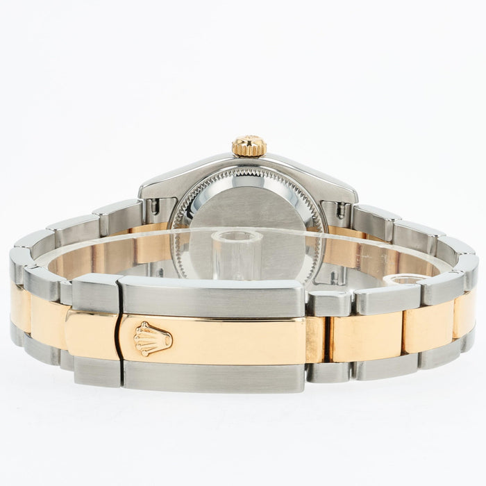 Rolex Lady-Datejust 26MM Silver Dial 18kt Yellow Gold & Stainless Steel 179163