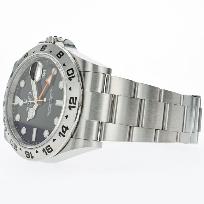 Rolex Explorer II Black Dial GMT Automatic 42mm Stainless Steel 226570