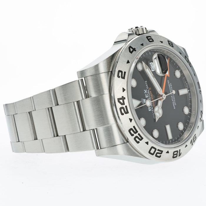 Rolex Explorer II Black Dial GMT Automatic 42mm Stainless Steel 226570