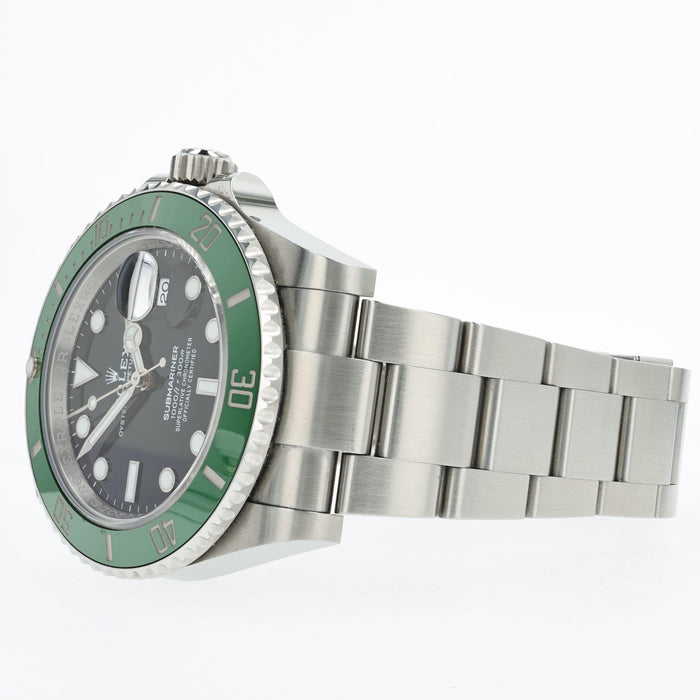 Rolex Submariner Date Black Dial Green Bezel Starbucks Stainless Steel 126610LV