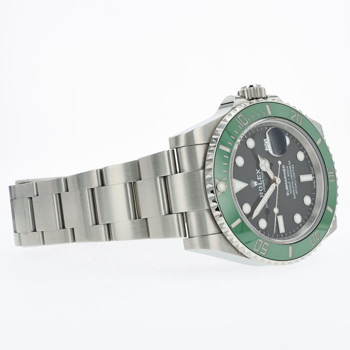 Rolex Submariner Date Black Dial Green Bezel Starbucks Stainless Steel 126610LV