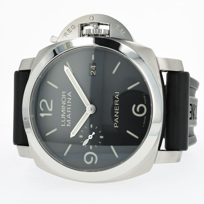 Panerai Luminor Marina Automatic Black Dial 44mm Stainless Steel PAM00312