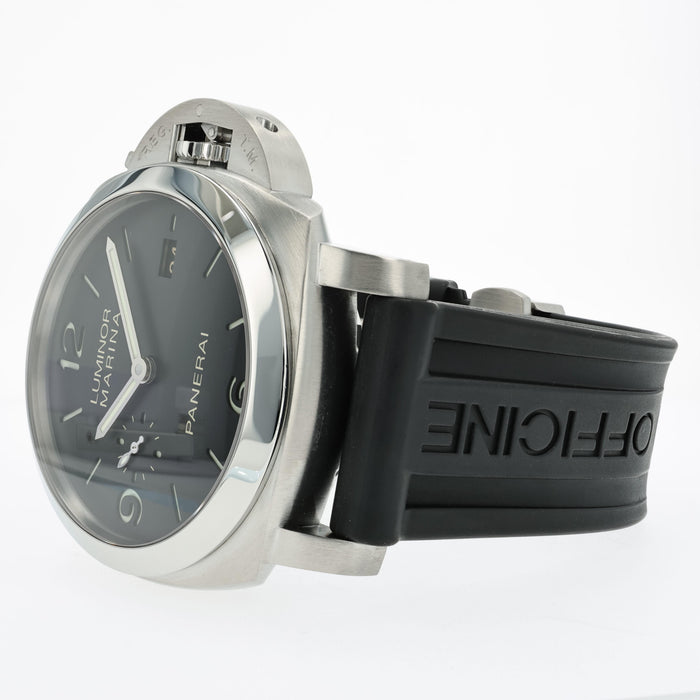 Panerai Luminor Marina Automatic Black Dial 44mm Stainless Steel PAM00312