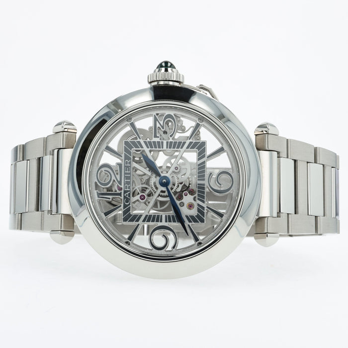 Cartier Pasha Skeleton Automatic Stainless Steel 41mm WHPA0007 4282