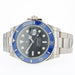 Rolex Submariner Date Black Dial Blue Bezel Cookie Monster 18k White Gold 126619