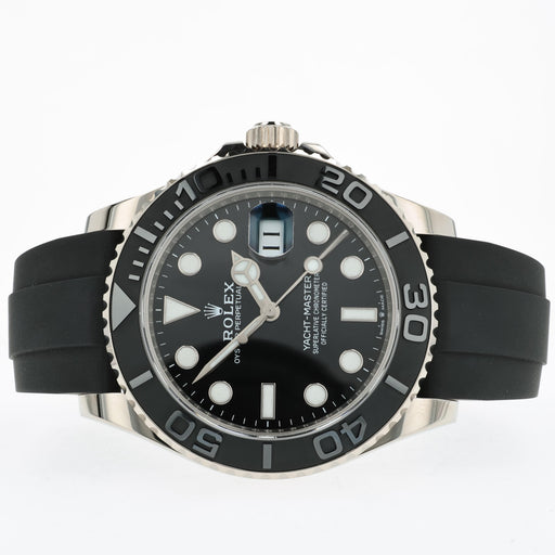 Rolex Yacht-Master 42 Oysterflex Solid 18kt White Gold Black Dial 226659