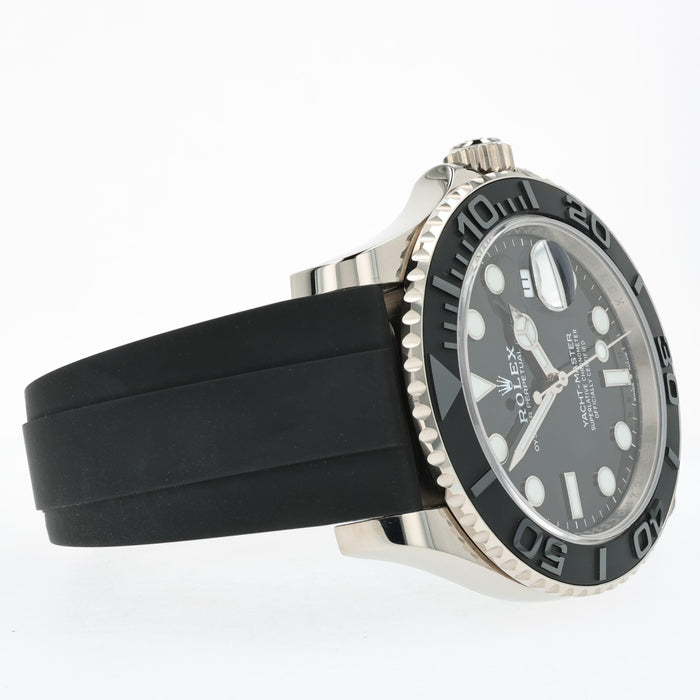 Rolex Yacht-Master 42 Oysterflex Solid 18kt White Gold Black Dial 226659