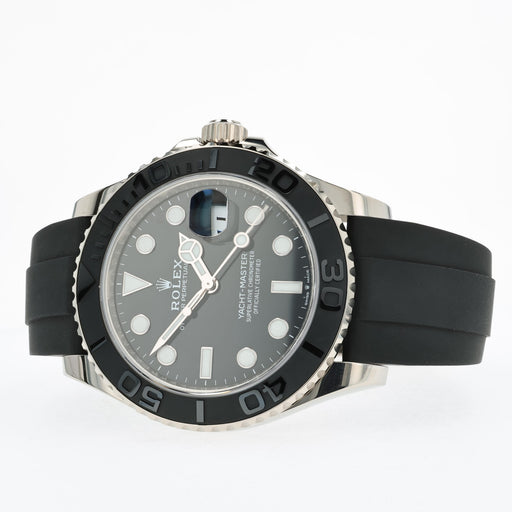 Rolex Yacht-Master 42 Oysterflex Solid 18kt White Gold Black Dial 226659
