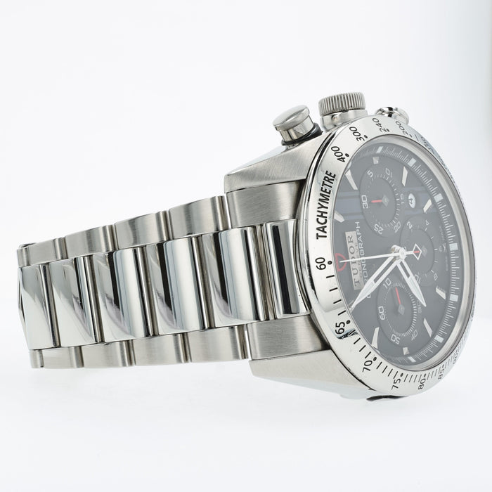 Tudor Fastrider Chronograph Black Dial Stainless Steel 42MM 42000