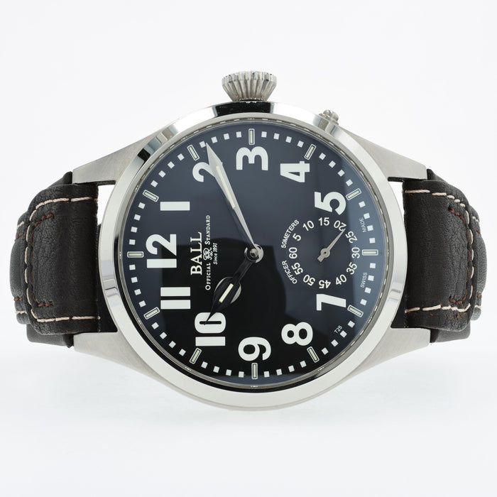 Ball Engineer Master II Officer Manual Wind Steel Black Dial NM2038D-LJ-BKGR