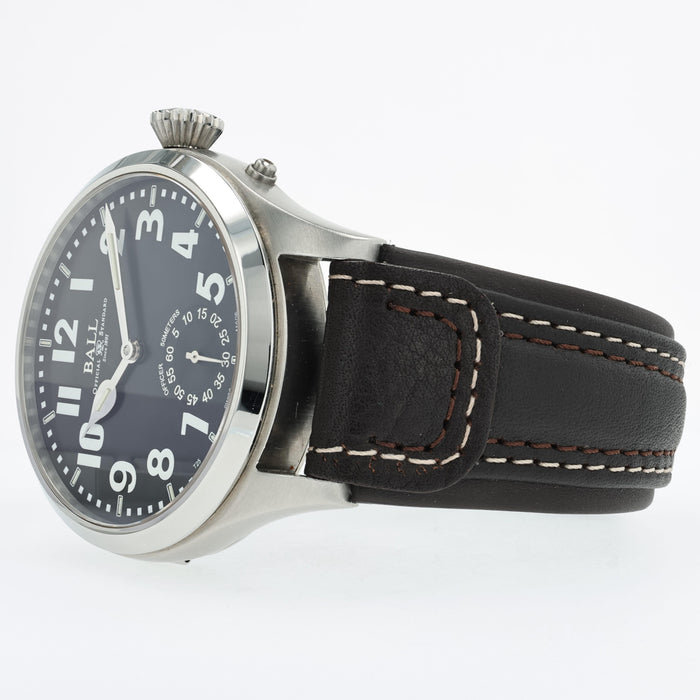 Ball Engineer Master II Officer Manual Wind Steel Black Dial NM2038D-LJ-BKGR