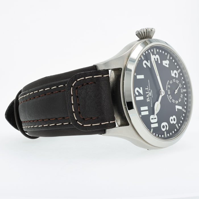 Ball Engineer Master II Officer Manual Wind Steel Black Dial NM2038D-LJ-BKGR