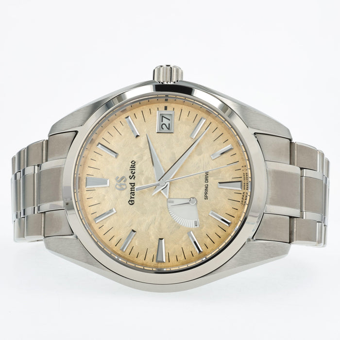 Grand Seiko Heritage Collection TI Ginza Spring Drive Gold Dial 41MM SBGA503