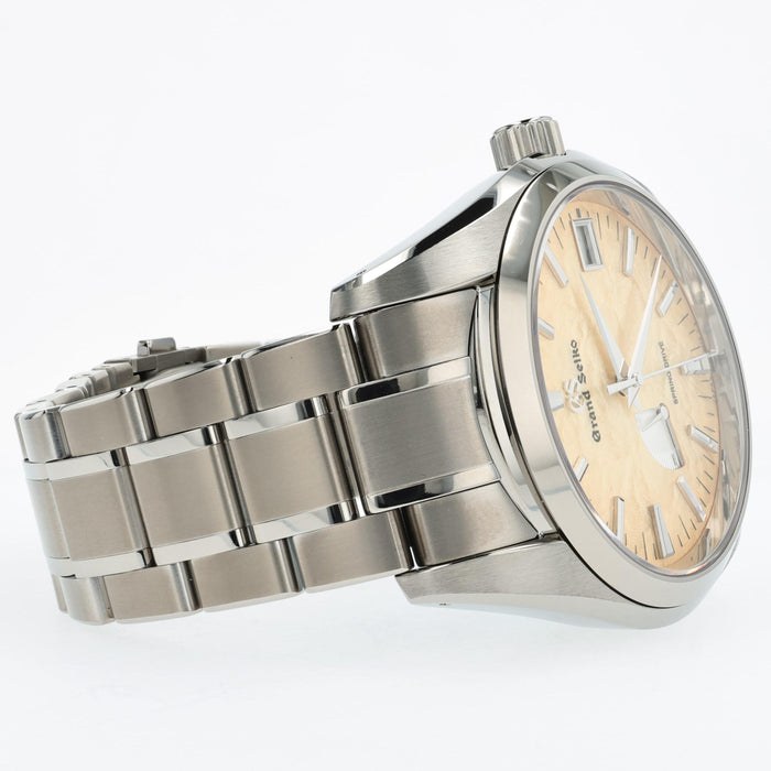 Grand Seiko Heritage Collection TI Ginza Spring Drive Gold Dial 41MM SBGA503