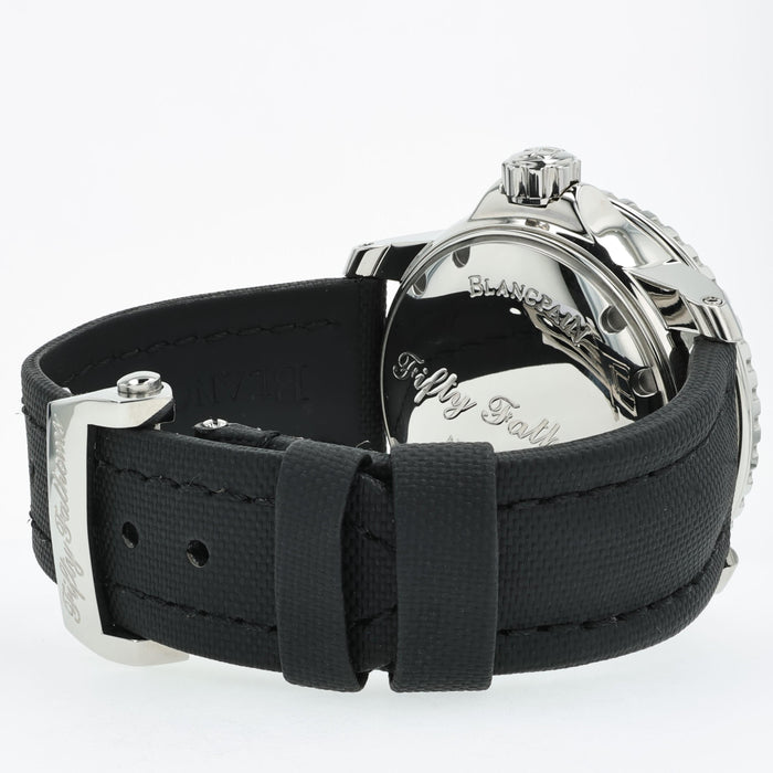 Blancpain Fifty Fathoms Black Dial Automatic Date Stainless Steel 5015-1130-52A