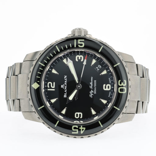 Blancpain Fifty Fathoms Titanium 42.3mm Black Dial Automatic 5010-12B30
