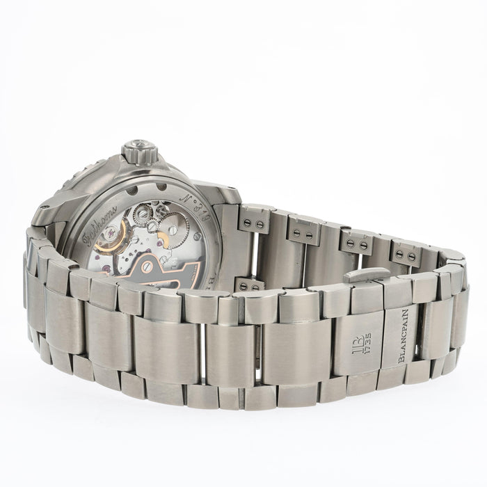 Blancpain Fifty Fathoms Titanium 42.3mm Black Dial Automatic 5010-12B30