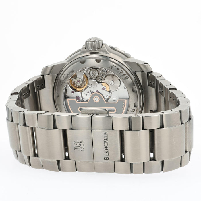 Blancpain Fifty Fathoms Titanium 42.3mm Black Dial Automatic 5010-12B30