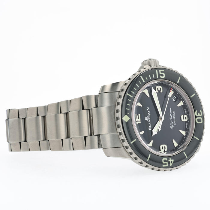Blancpain Fifty Fathoms Titanium 42.3mm Black Dial Automatic 5010-12B30