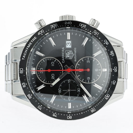 TAG Heuer Carrera Chronograph Calibre 16 Automatic Black Dial 41MM CV2014