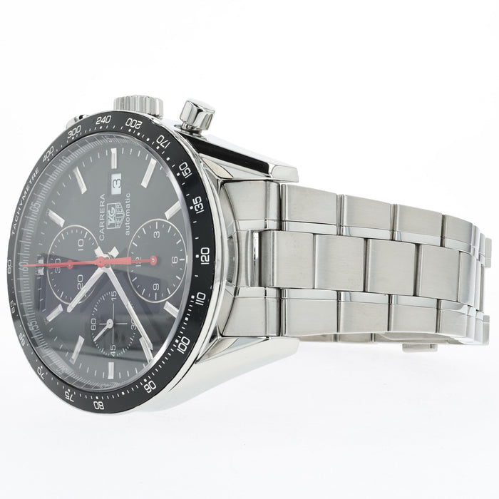 TAG Heuer Carrera Chronograph Calibre 16 Automatic Black Dial 41MM CV2014