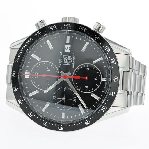 TAG Heuer Carrera Chronograph Calibre 16 Automatic Black Dial 41MM CV2014
