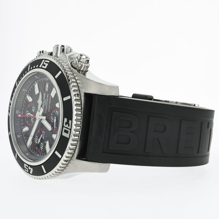 Breitling Superocean Chronograph II Automatic Black Dial 44mm A13341