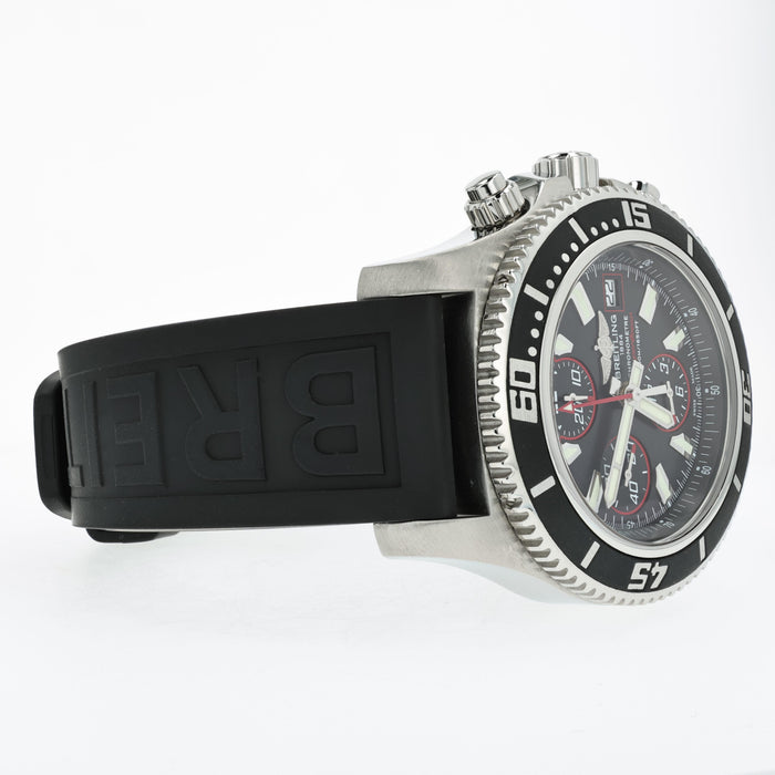 Breitling Superocean Chronograph II Automatic Black Dial 44mm A13341