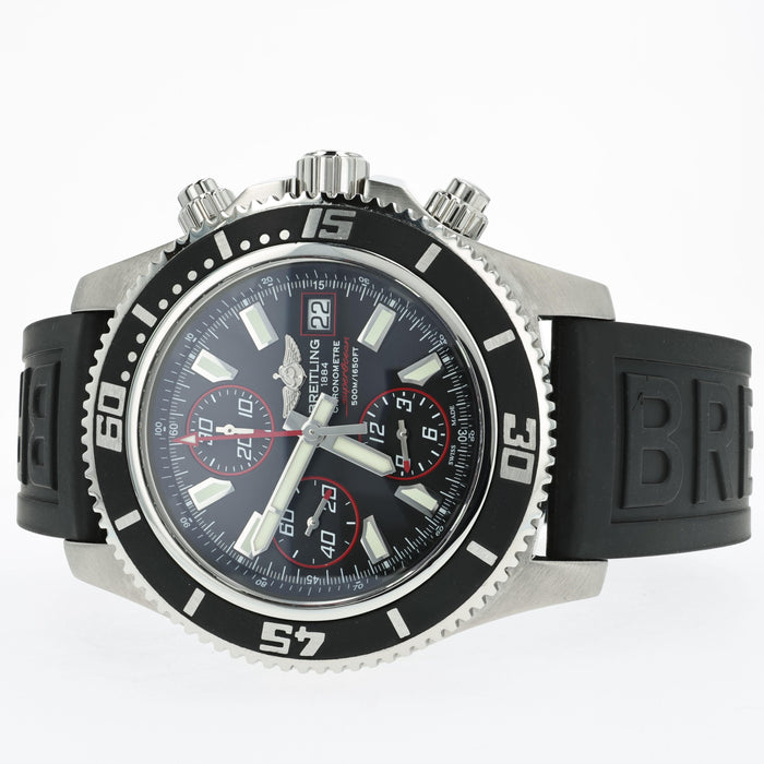 Breitling Superocean Chronograph II Automatic Black Dial 44mm A13341