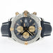 Breitling Chronomat Evolution Black Dial 18k Yellow Gold & Steel B13356