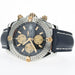 Breitling Chronomat Evolution Black Dial 18k Yellow Gold & Steel B13356